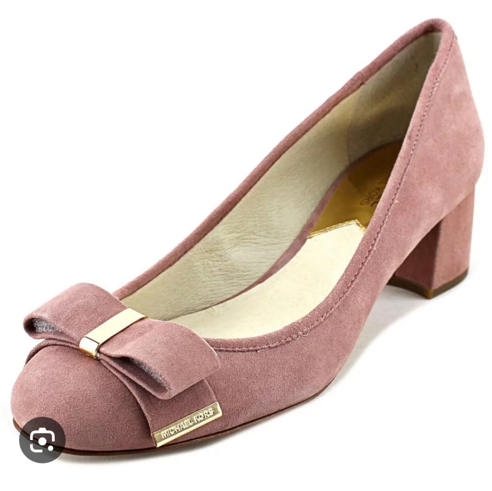 MICHAEL Michael Kors Kiera Mid Pump in Dusty Rose